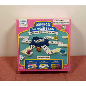 Family First Games Dominoes & Mexican Train Game
